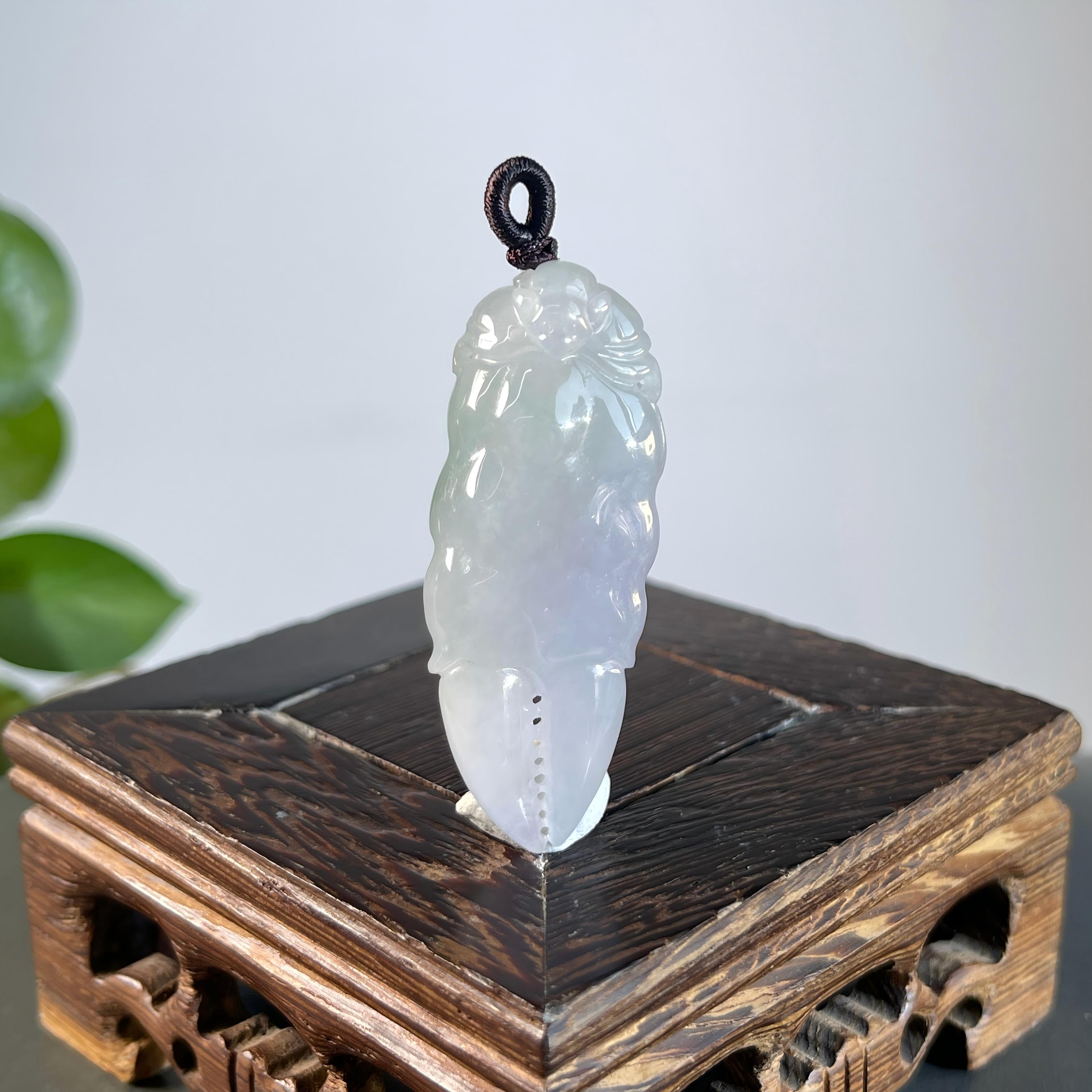 JXB18-37   天然缅甸翡翠A货 蟹钳