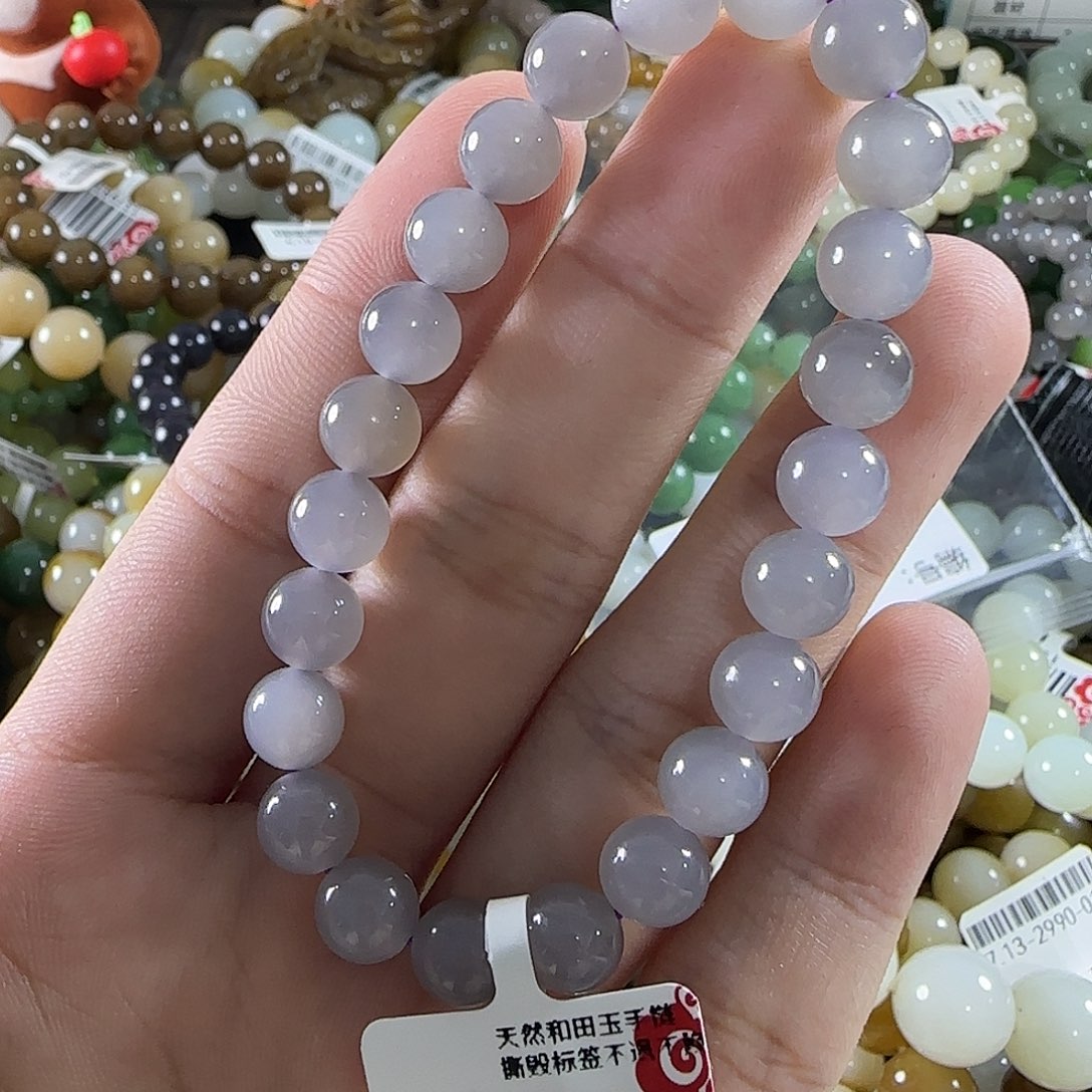 和田玉未镶嵌手链8