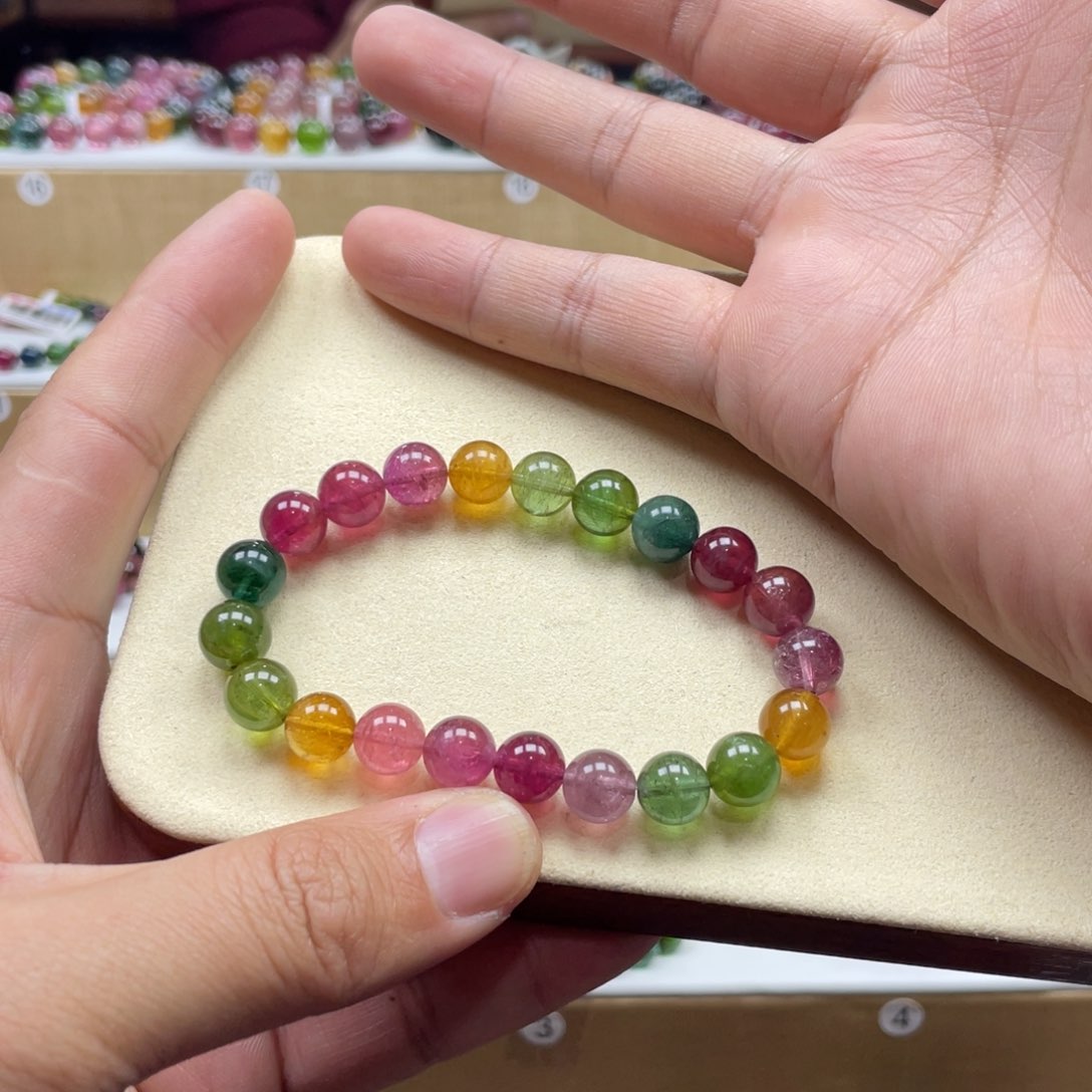 碧玺手串未镶嵌9mm.mmmmmmmm