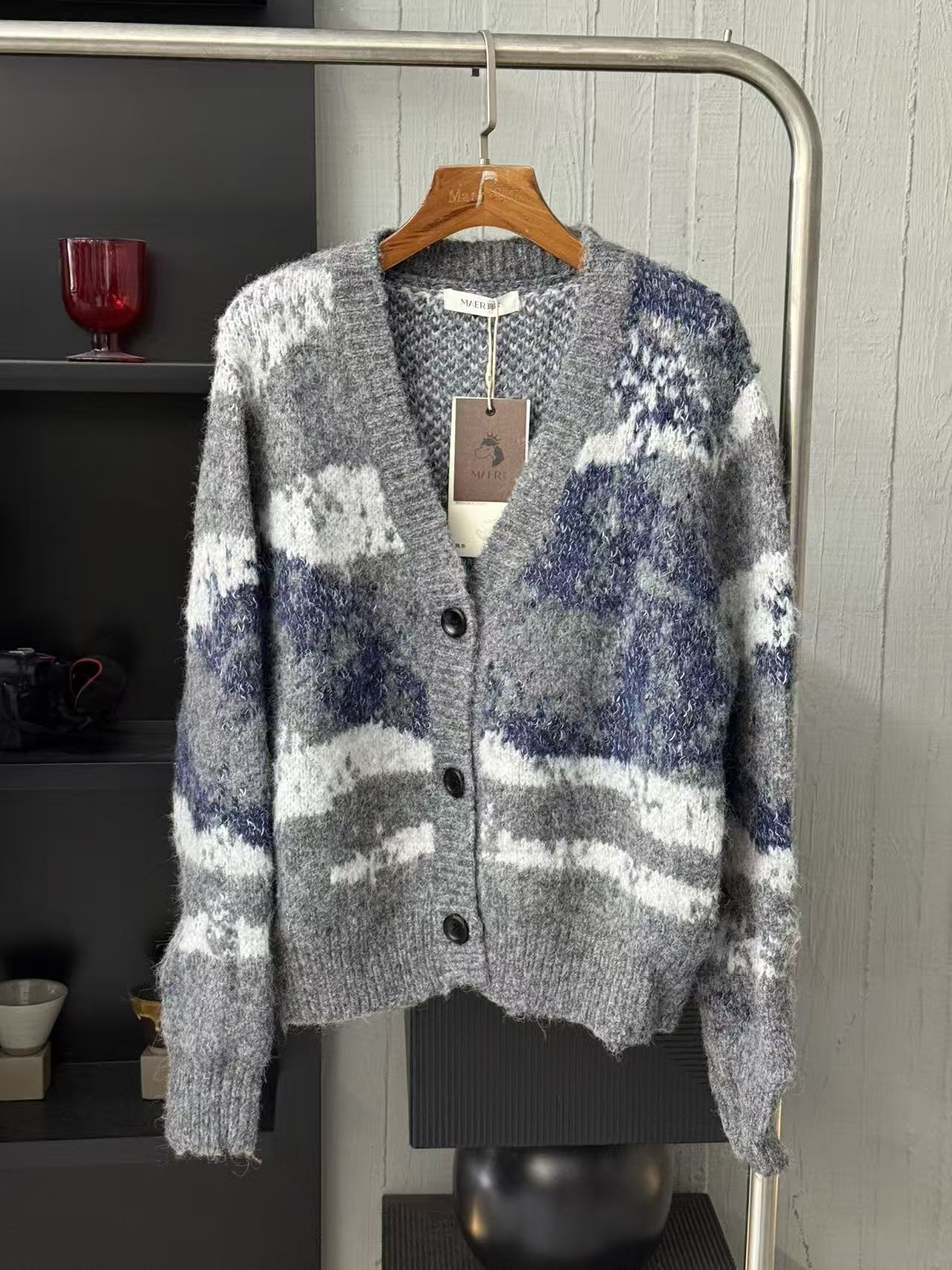 小妳XiaoNi———（冬款毛衣开衫1440182）