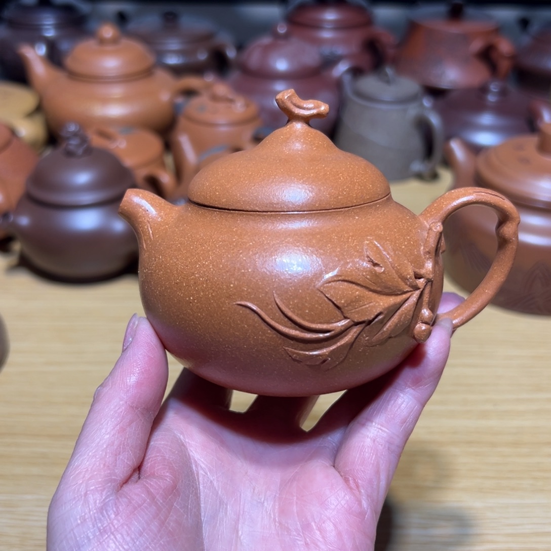 茶壶紫砂宜兴紫砂原矿紫砂170