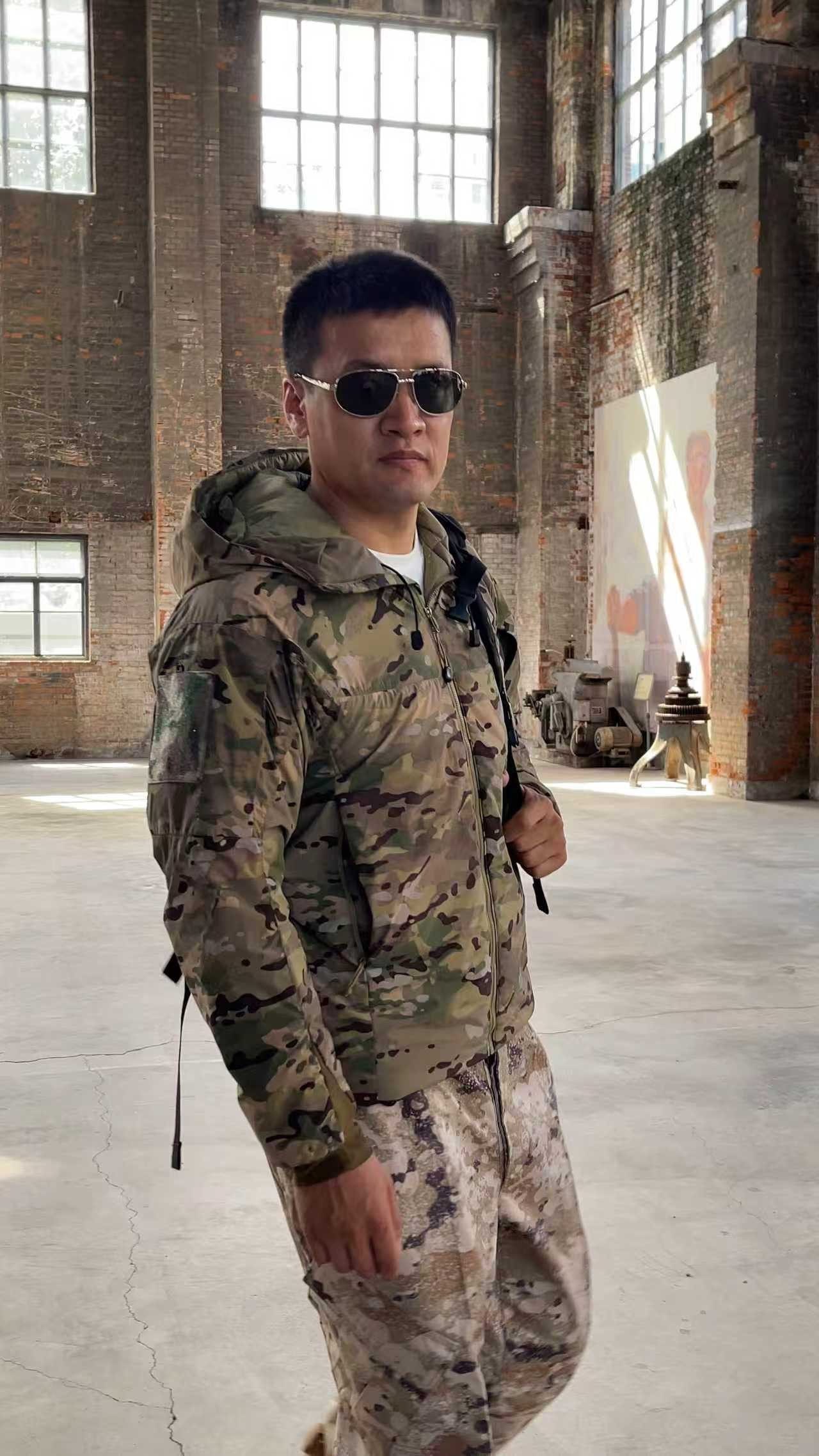 J鸟a童木系列防风保暖棉服
