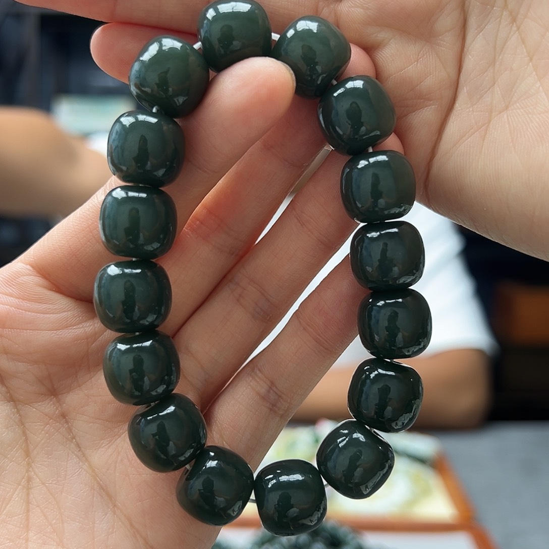 手链未镶嵌和田玉14且末