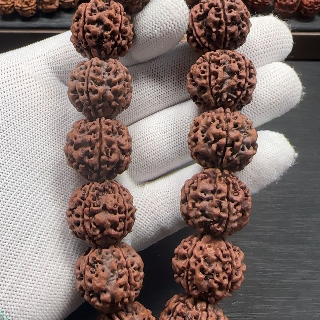 金刚菩提手串22mm五星蜂窝双龙