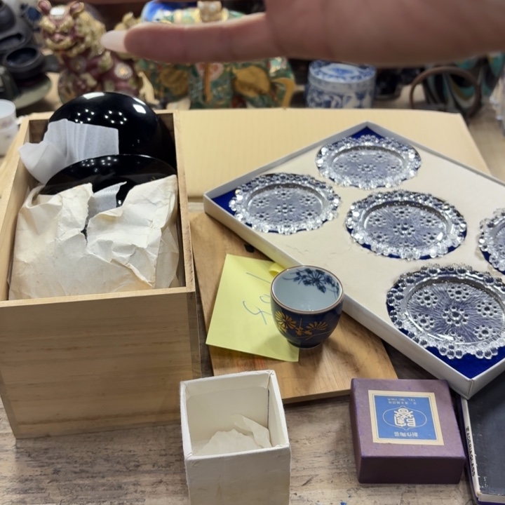 陶瓷古美术置物摆件