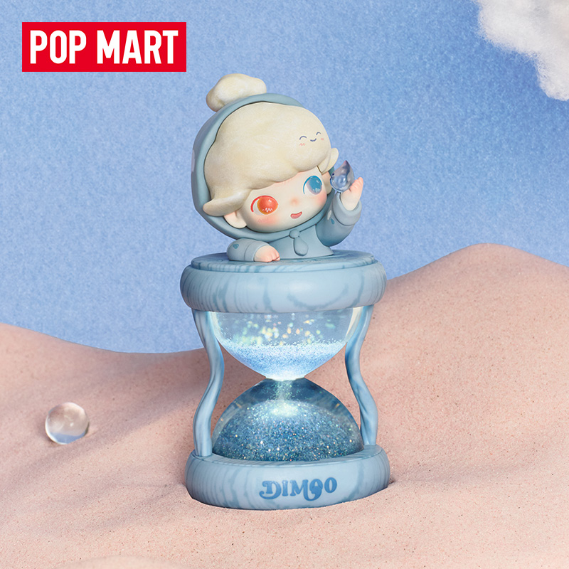 【新品】泡泡玛特DIMOO限定时光系列-发光沙漏水晶球盲盒