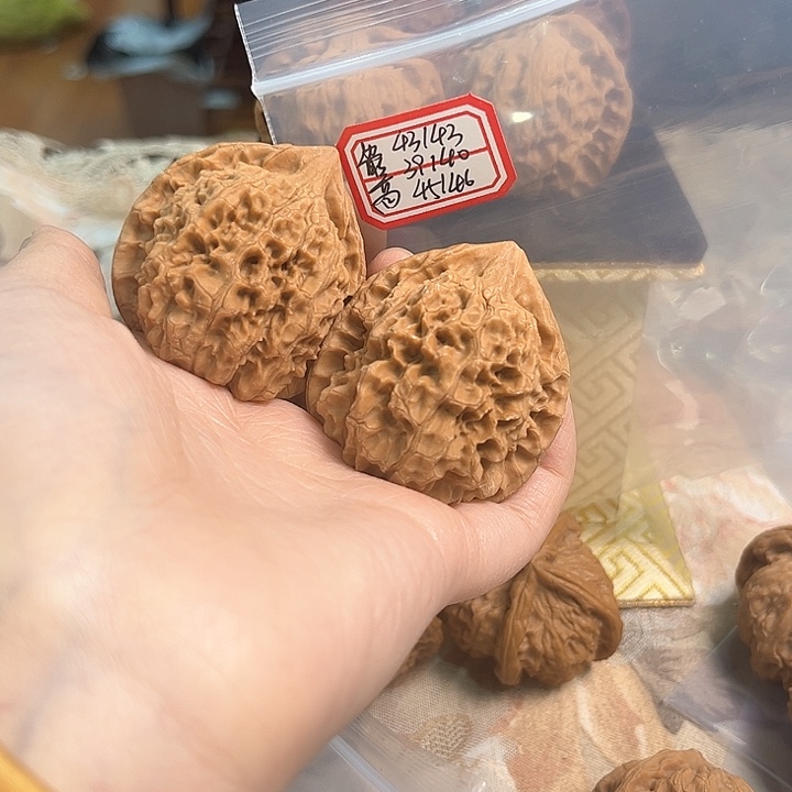 文玩核桃把件官帽