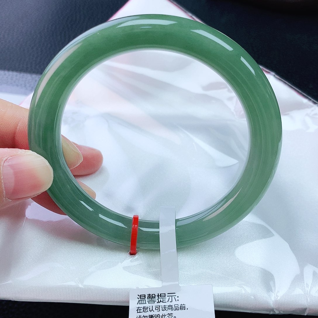 未镶嵌手镯翡翠56圆