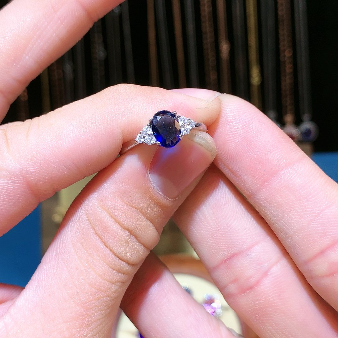 蓝宝石戒指合金11111111111