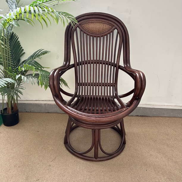 藤椅椅子藤编单人手工休闲椅阳台创意北欧桌椅简约家用复古酒店