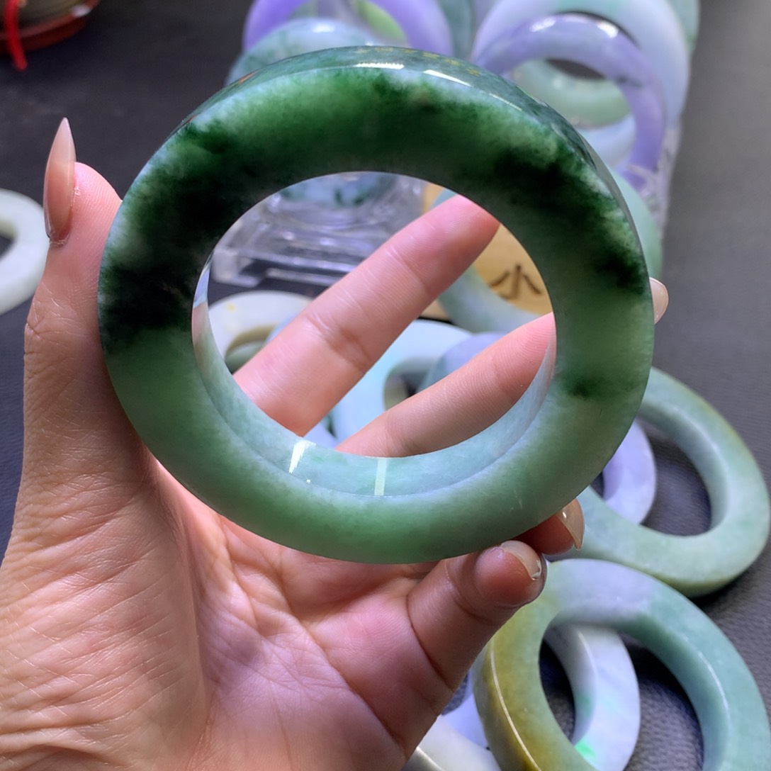 未镶嵌翡翠定制翡翠啊*丙