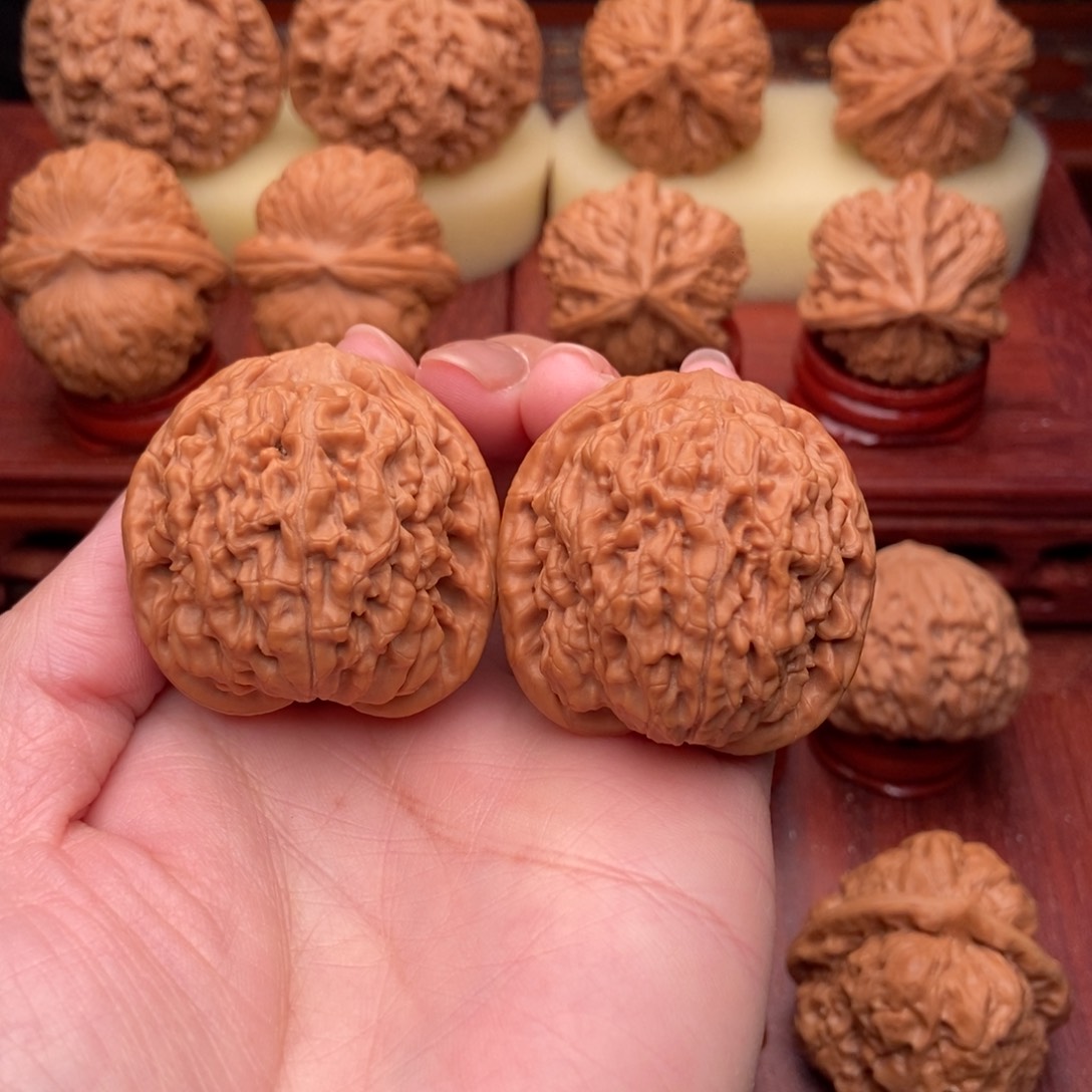 桃核把件一*哥毕业大莲花39