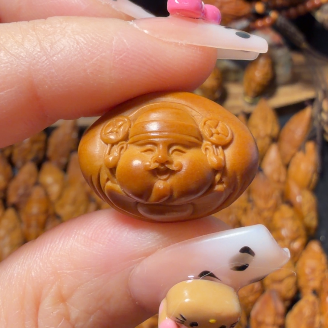 手串/手链橄榄核财神横财好好好222