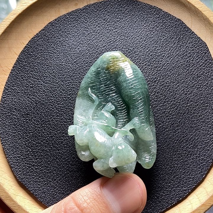 翡翠颈饰未镶嵌缅甸a货
