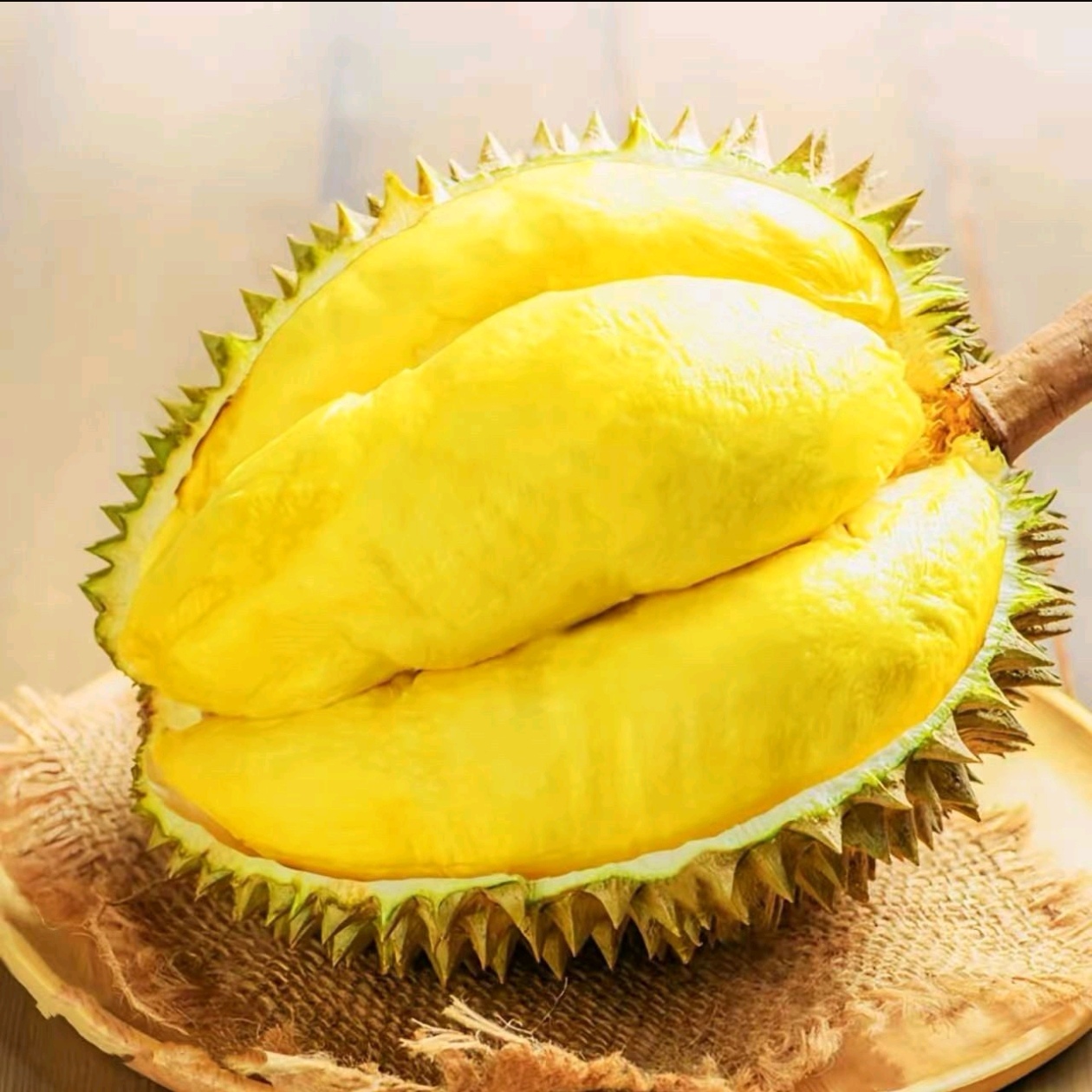 【冷冻榴莲】泰国树熟金枕榴莲肉3斤金枕泰国