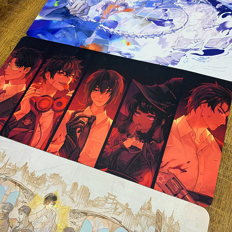 正版惊封大桌垫 我在惊悚游戏里封神 30*60cm 红色绝美款