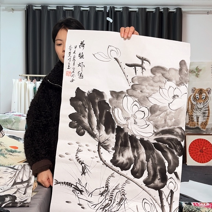 国画纯手绘图纯手绘