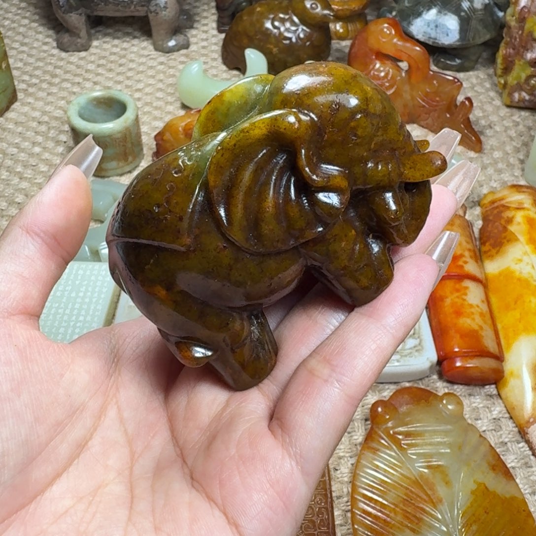 吊坠白玉菩提挂件