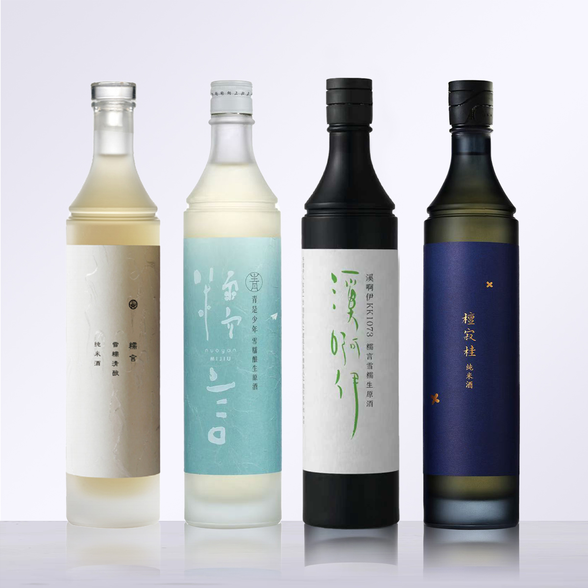 【四大仙品】糯言·雪糯清酿+溪啊伊+青是少年+檀寂桂（全家福）