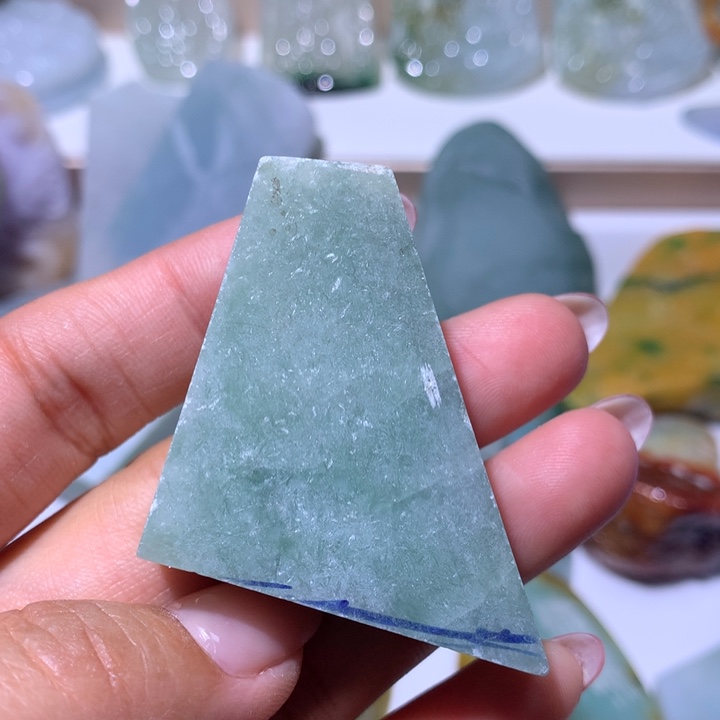 翡翠裸石翡翠边角料