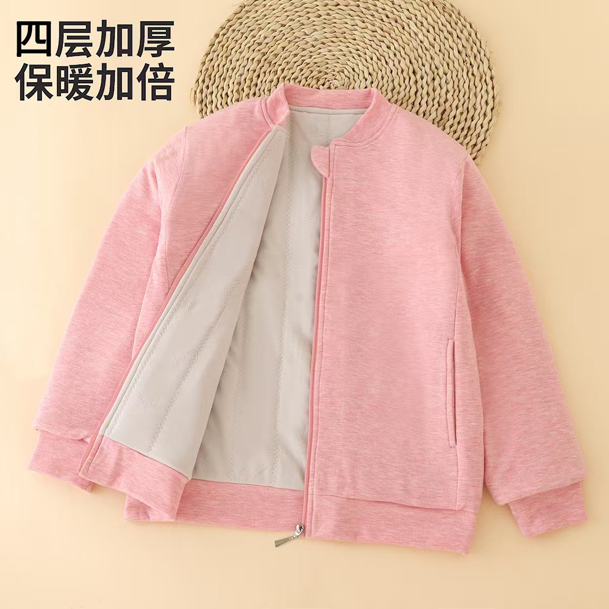 校服神器冬季内搭儿童棉服外套内胆男童棉衣中大童秋冬初中生保暖