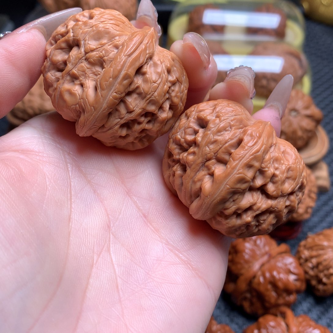 文玩核桃把件41全品一代元宝