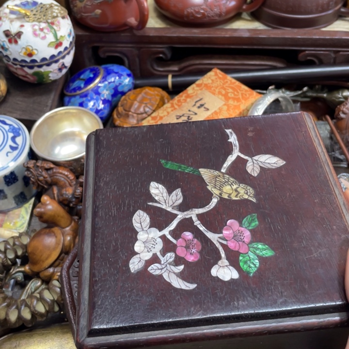 红酸枝木类端景台