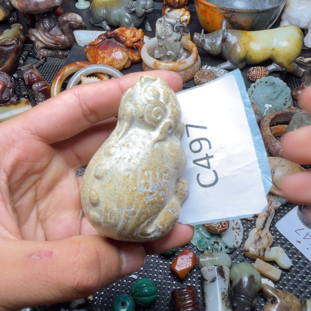 和田玉（糖玉）未镶嵌挂件