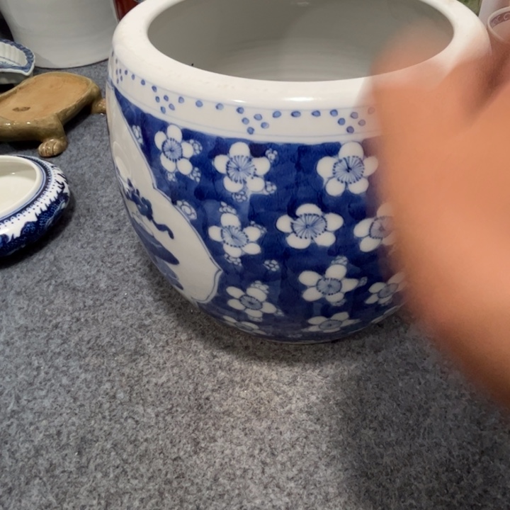 壶***风摆件陶景德镇陶瓷艺术品