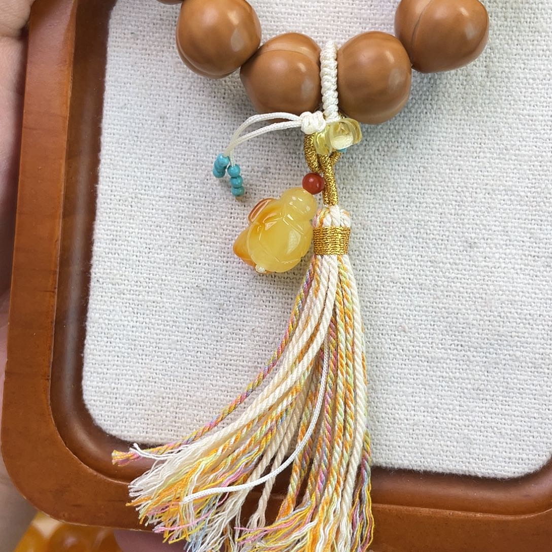 琥珀未镶嵌珠宝奇石蜜蜡流苏（不含串