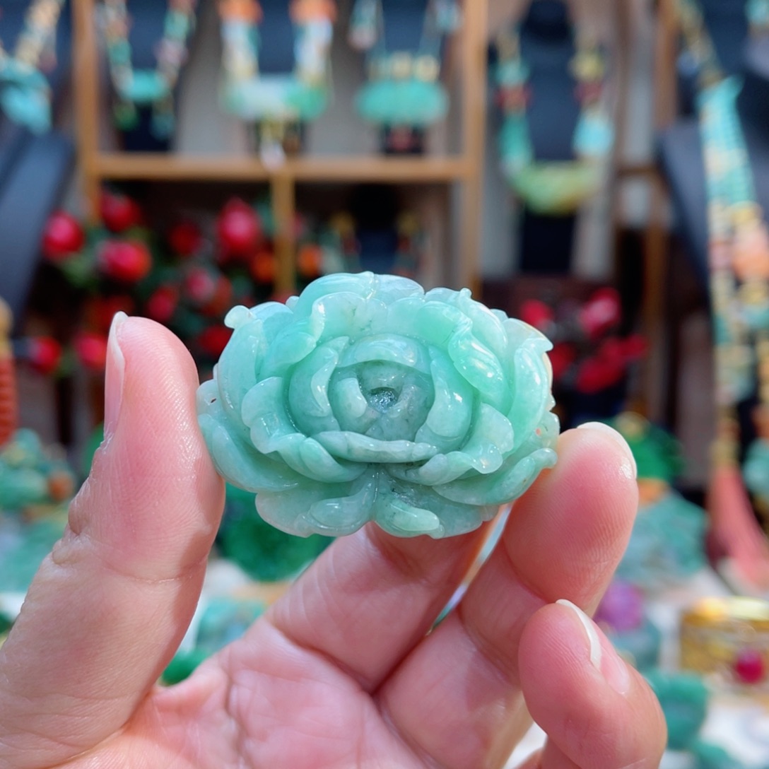 翡翠颈饰未镶嵌48小时鉴赏期