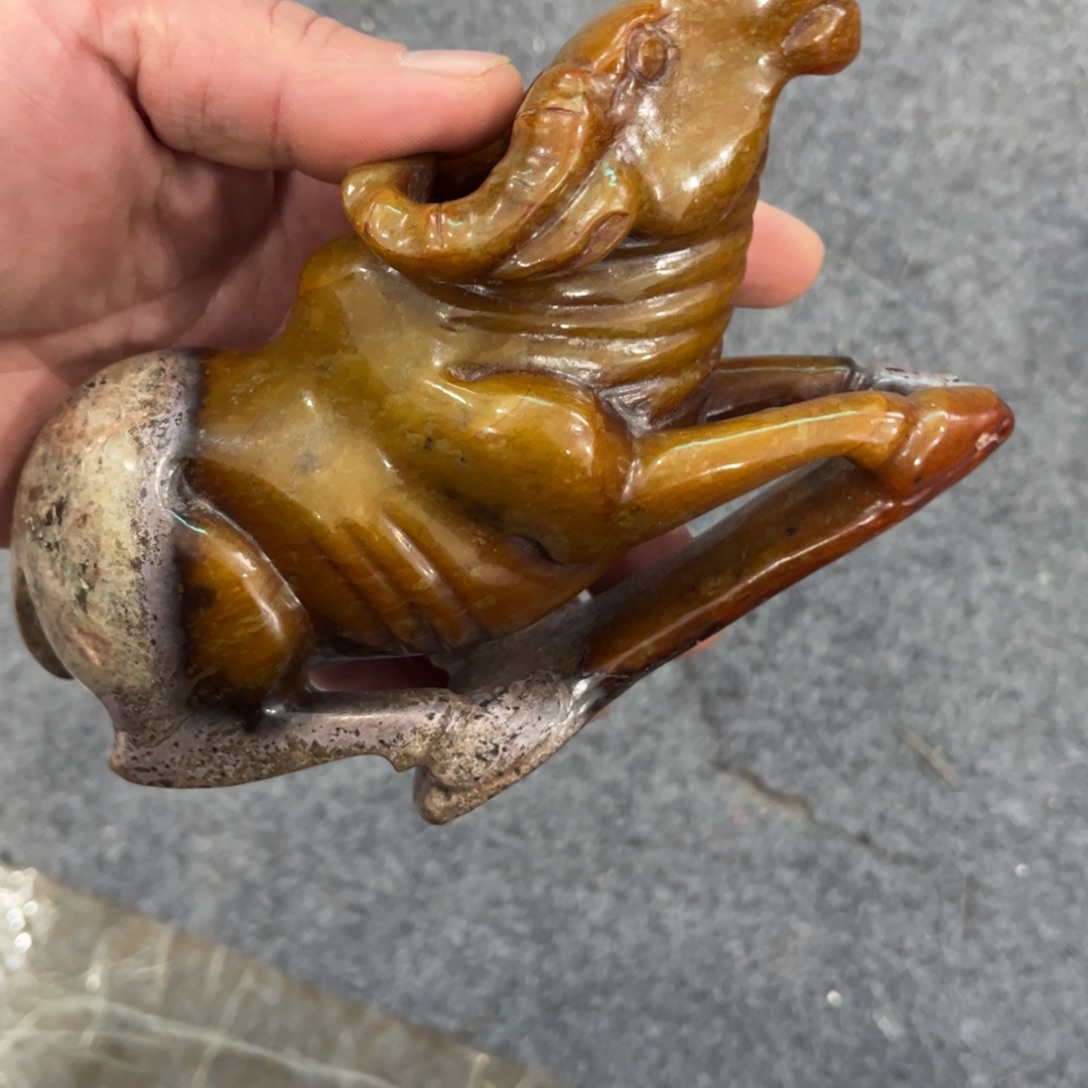 简***淡和田玉（糖玉）未镶嵌挂件
