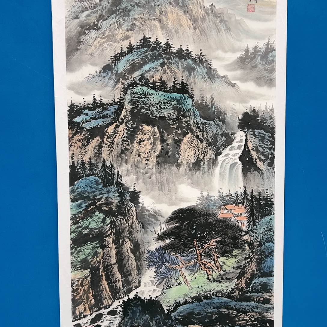 国画苏珊展览原作