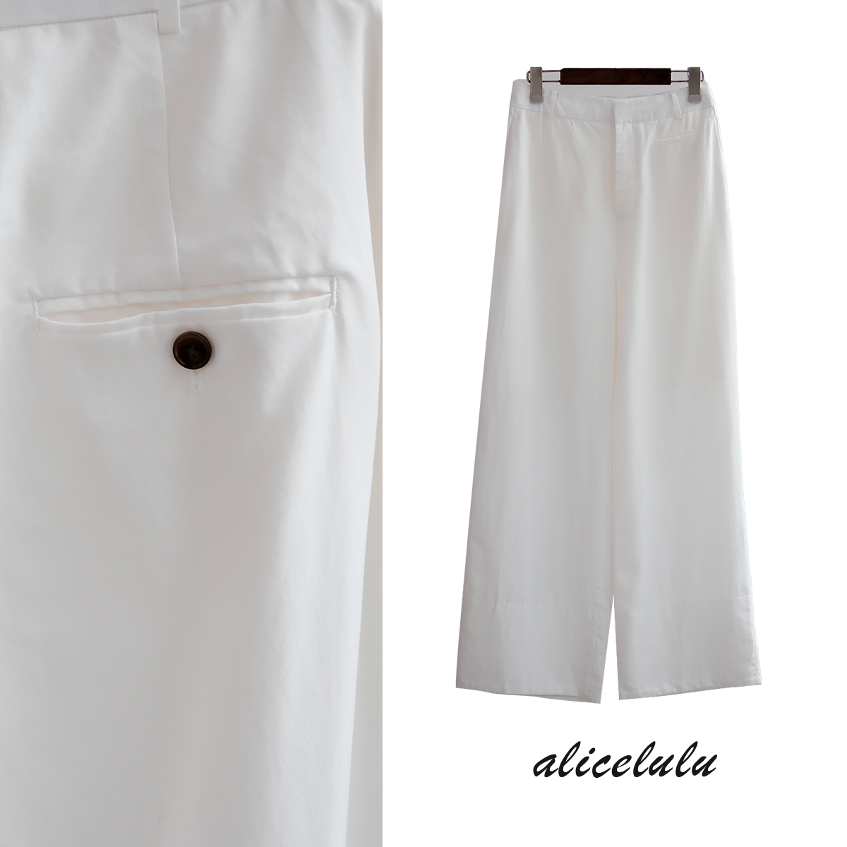 5 ALICE“清风雅韵”休闲裤 轻薄飘逸 舒适宜人LSK240611S