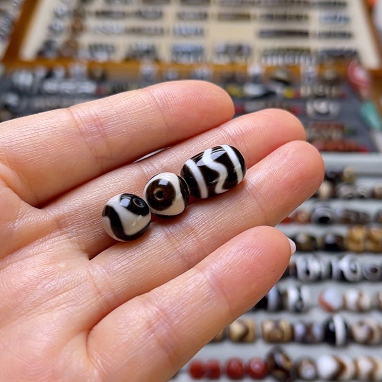 【闪购商品】玛瑙/玉髓手链未镶嵌枕**寻