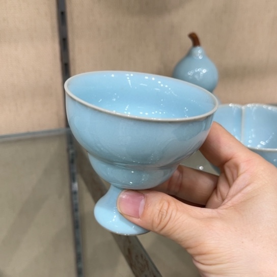 瓷片大宋名窑汝瓷茶具