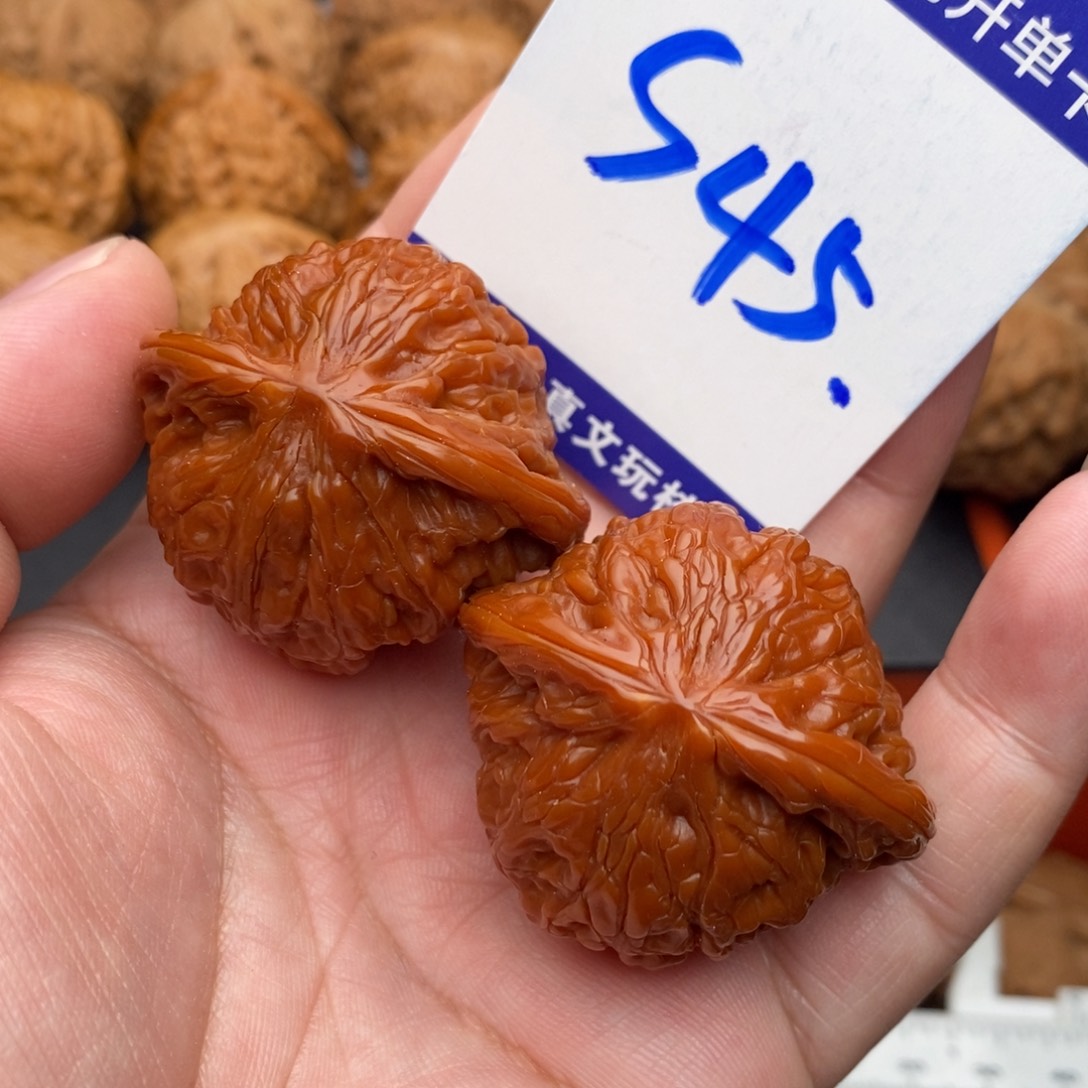把件文玩核桃磨盘狮子头40