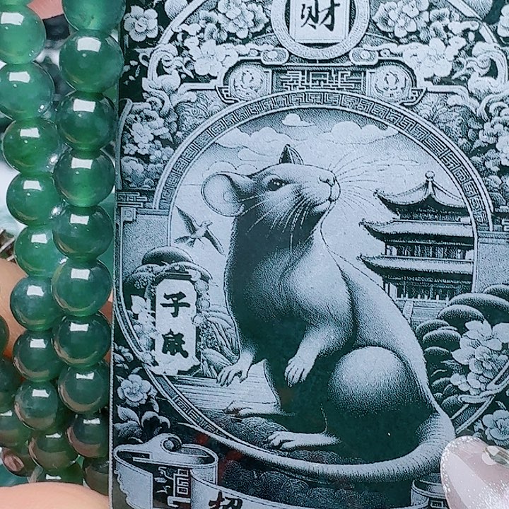 翡翠未镶嵌颈饰111