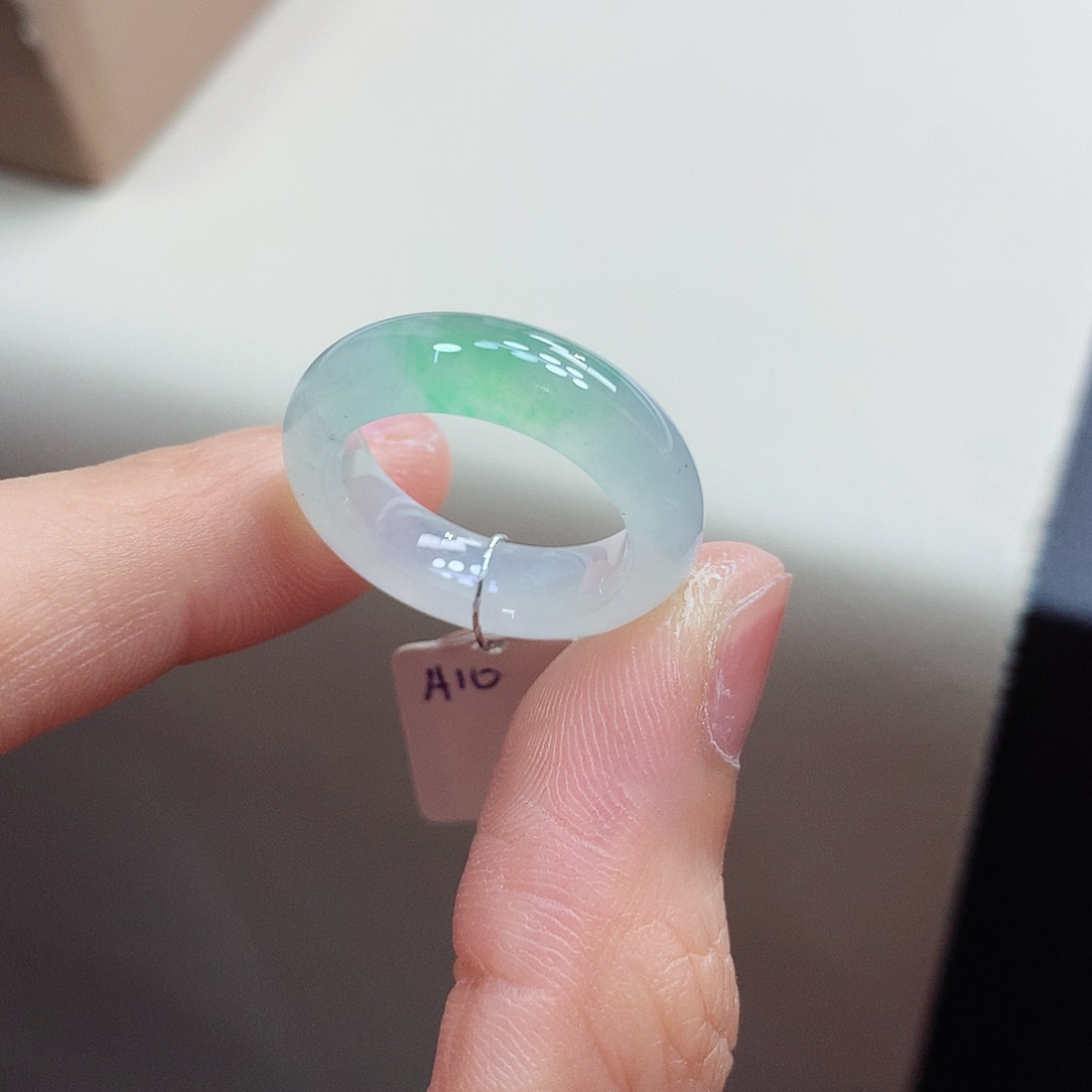 未镶嵌戒指翡翠12号