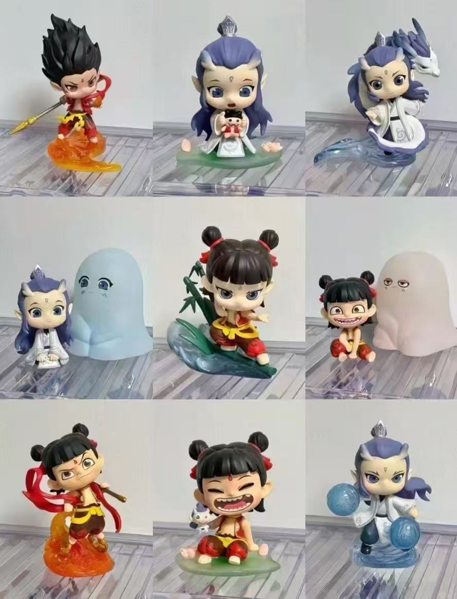 哪吒盲盒手办敖丙公仔周边玩具摆件