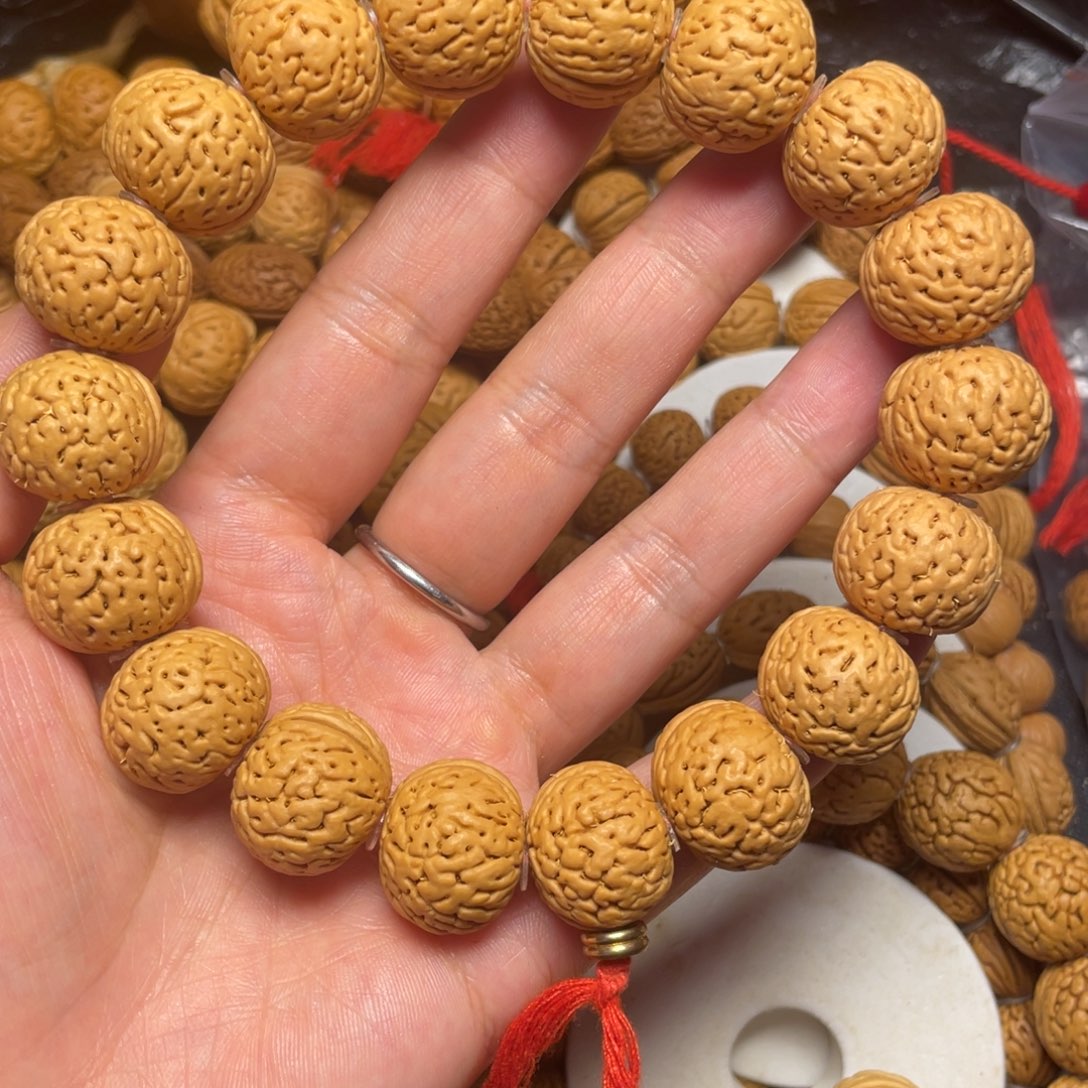 桃木桃核手串20+王者南瓜