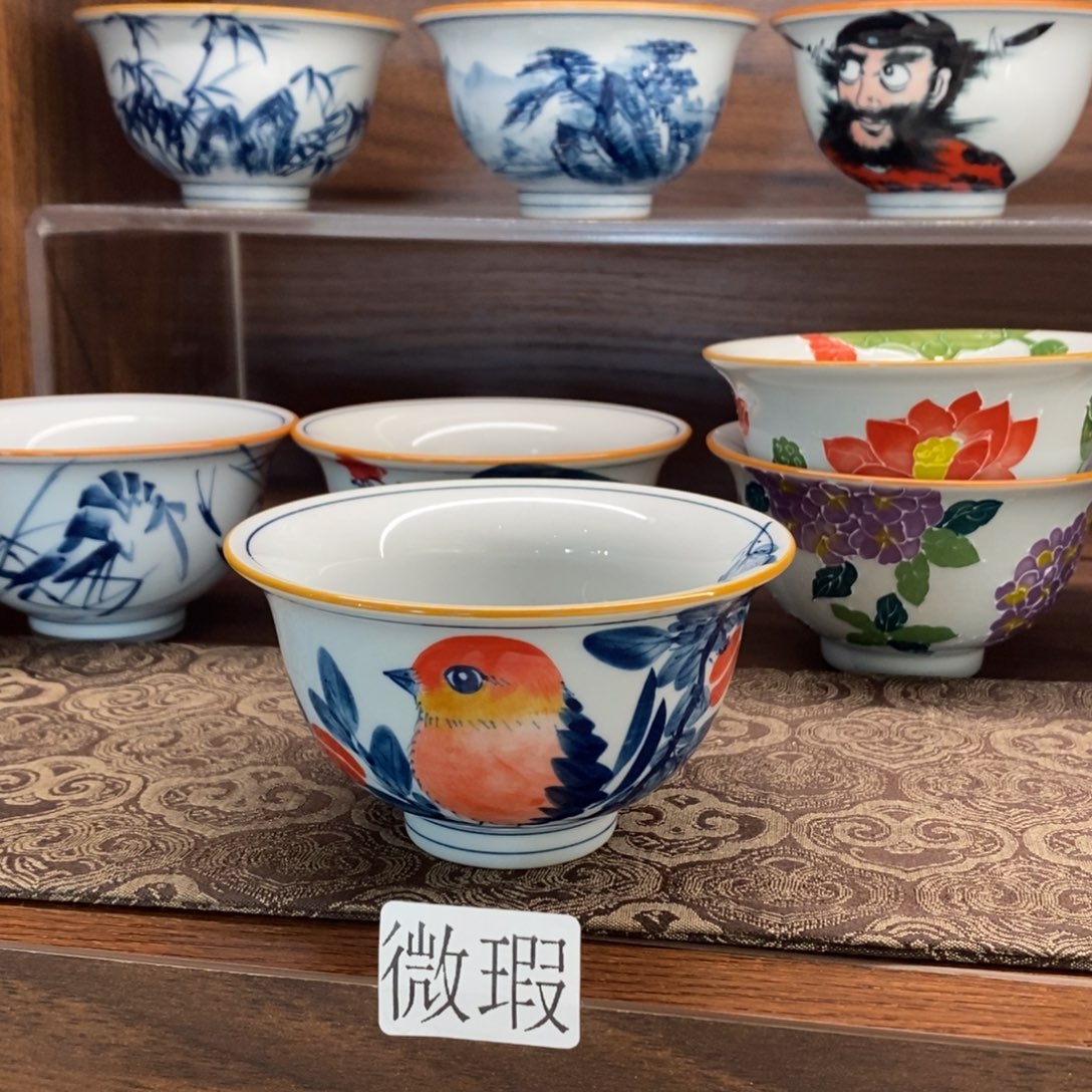 釉下彩手工绘制手工绘制