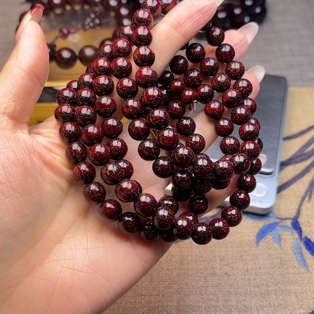 檀香紫檀（小叶紫檀）0.8 108满天星