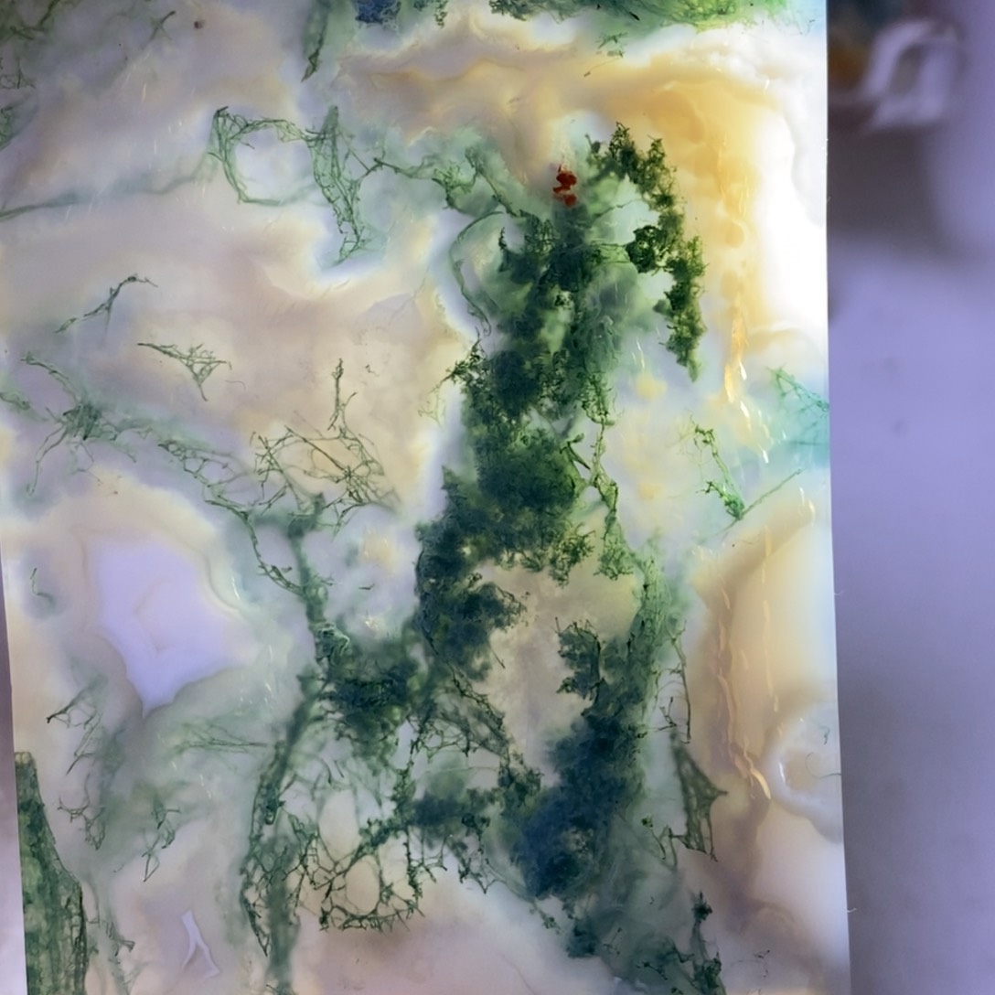 玛瑙/玉髓吊坠(赠链)未镶嵌胡*边