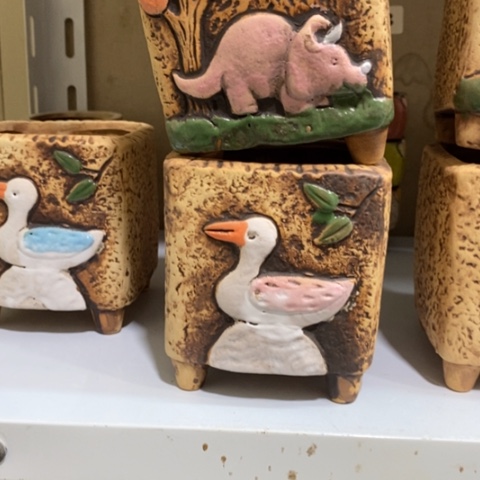 【闪购商品】红陶粗陶材质多肉花盆