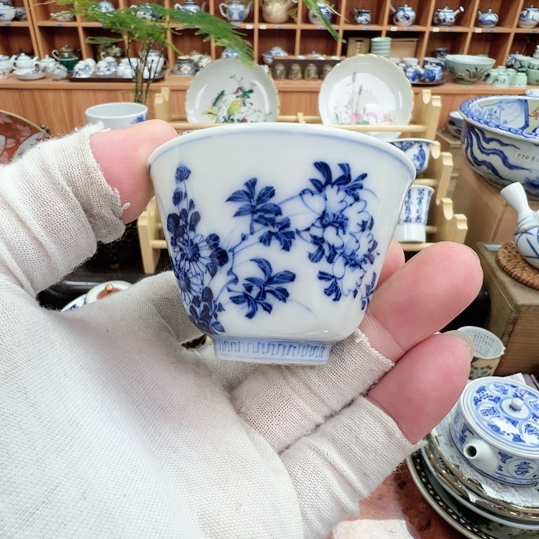 柴窑茶具杯茶濑户