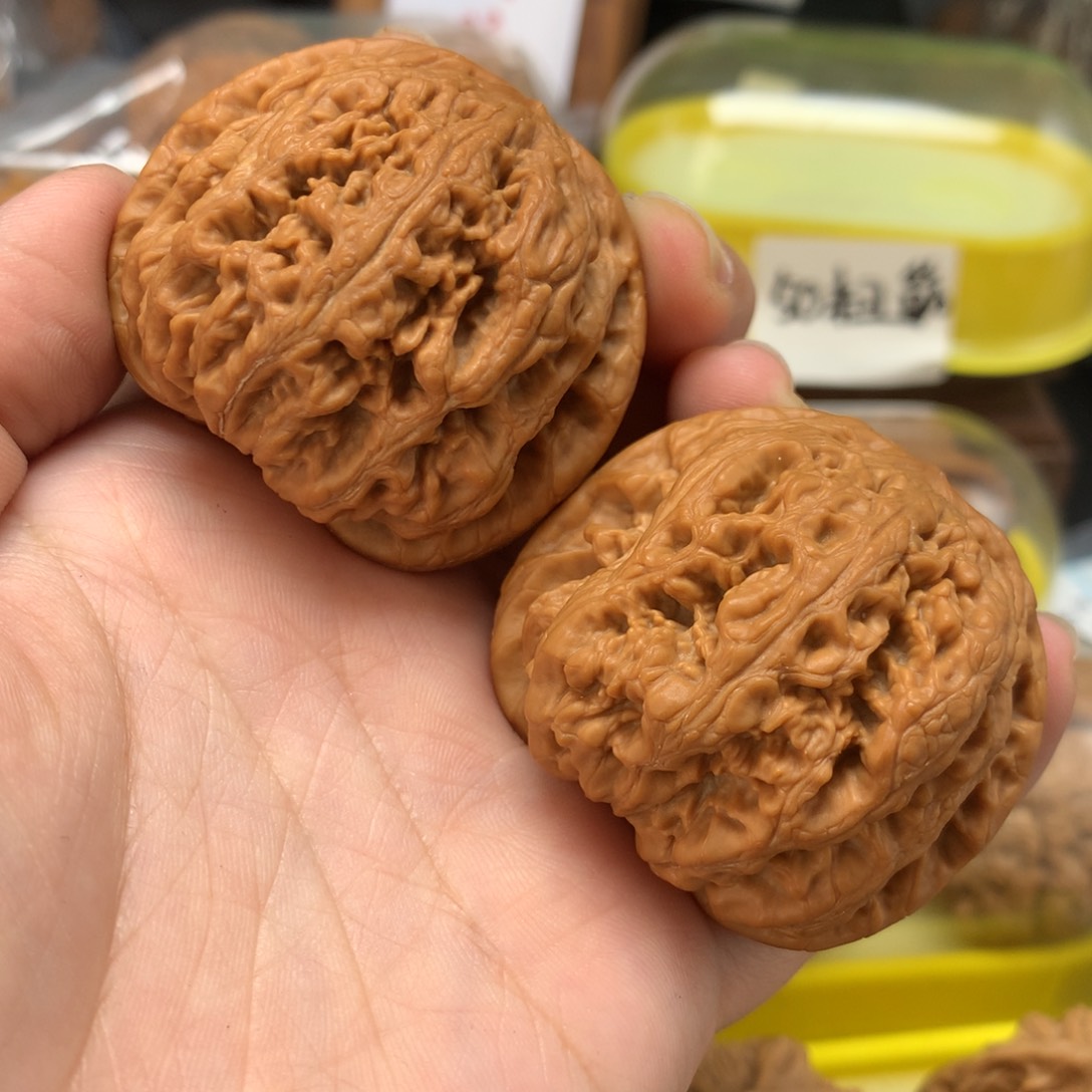 文玩核桃把件46粗筋