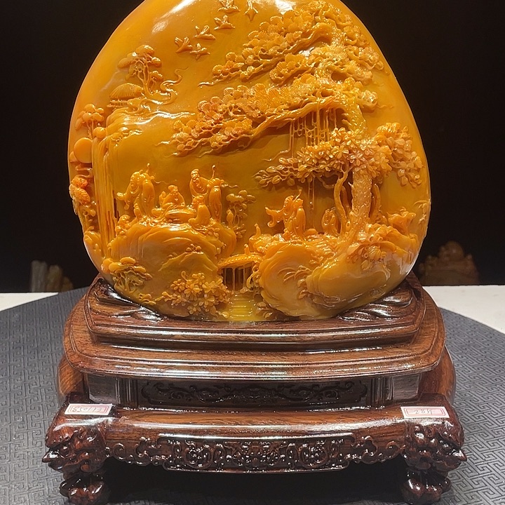 王***哥寿山石山水风光无限