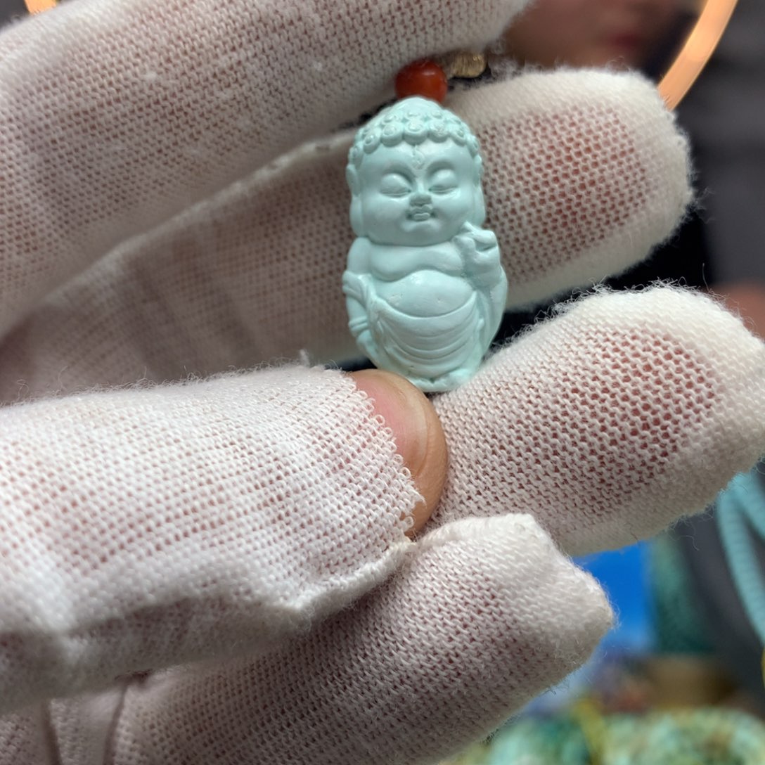 绿松石挂件未镶嵌