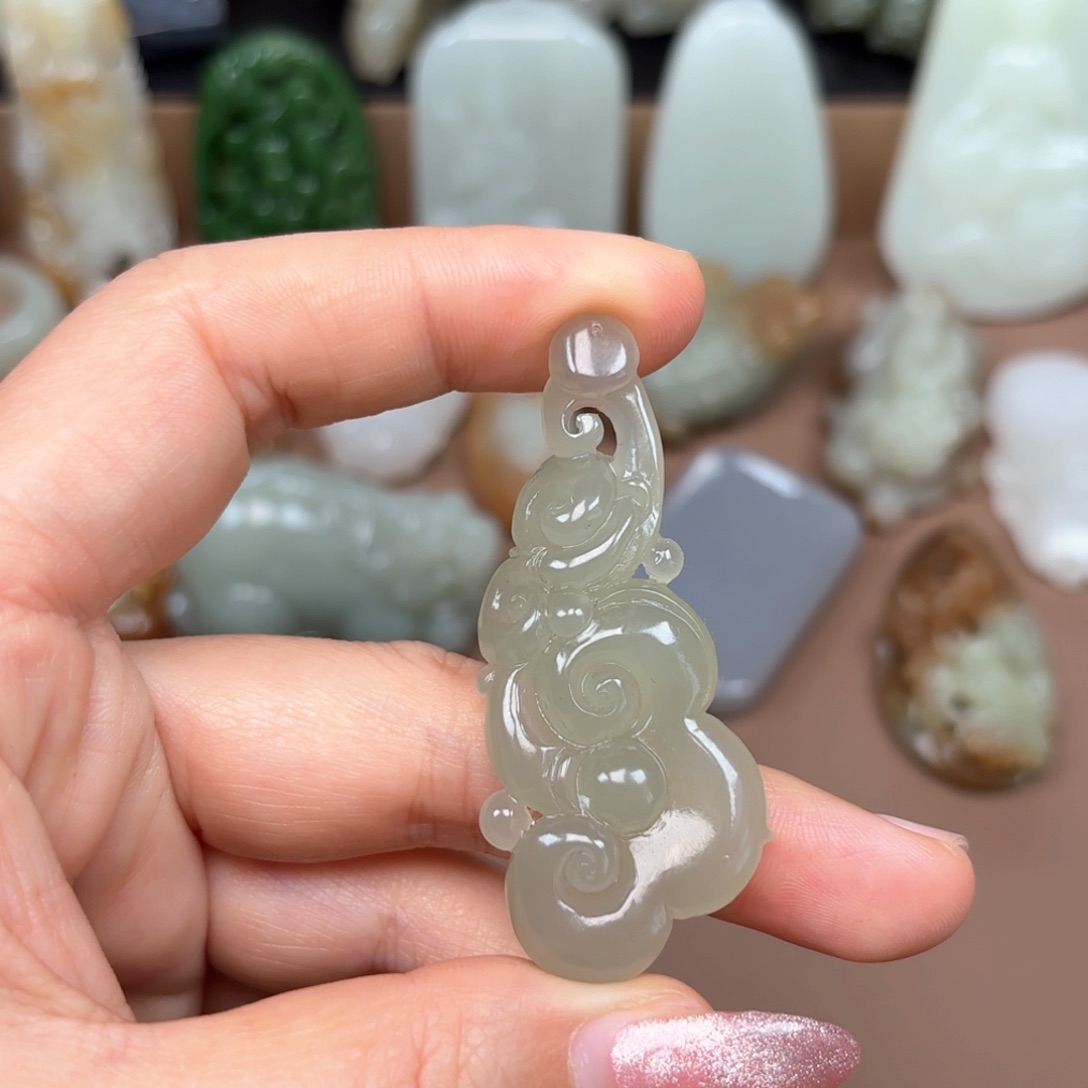 手链未镶嵌和田玉（糖玉）